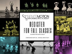 Register Now for Fall Dance Classes @ Infinite Motion