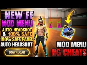 Free Fire Mod Menu APK🔥100% Safe & Anti-Ban Panel | Auto Headshot + Aimlock +Fly Hack | FF MAX Hack
