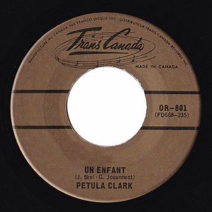 Petula Clark - Un Enfant / Las Vegas