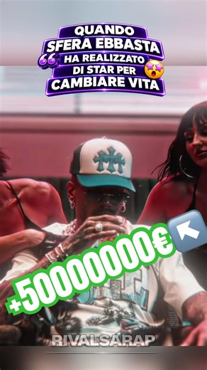SFERA EBBASTA HA CAPITO CHE LA SUA VITA STAVA PER CAMBIARE… ⭐🥹