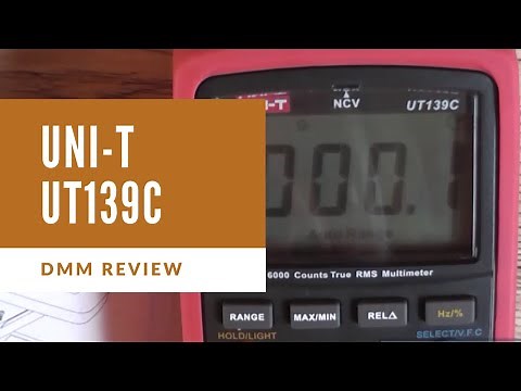 Uni-T UT139C Digital Multimeter REVIEW