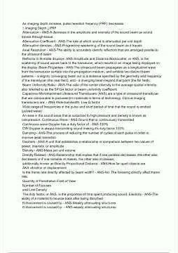 Ardms Spi Study Guide Newest 20252026 Actual Exam Complete Questions And Correct Detailed Answers Ve