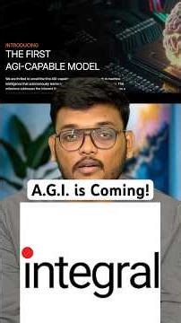 Integral AI Just Revealed Something INSANE 😳🔥 #aiupdate