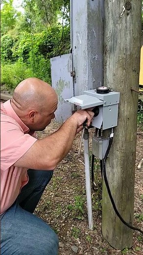 50 Amp RV Service Box Install