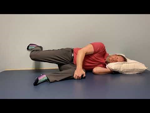 Side Lying Hip Extension w/ Knee Flexion