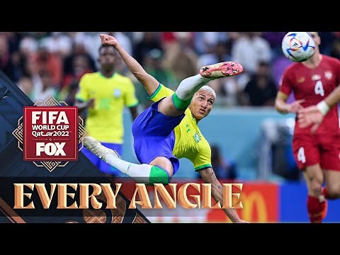 Brazil’s Richarlison scores JAW-DROPPING scissor kick goal in 2022 FIFA World Cup | Every Angle