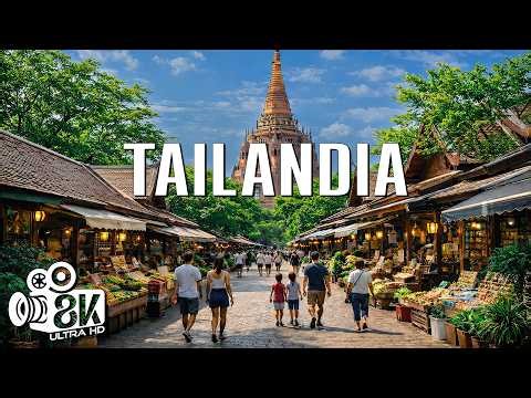 Maravillas de Tailandia | Un mundo entre templos, ciudades y paraísos tropicales | Video 8K