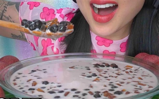 【SAS】吃播 大碗珍珠奶茶