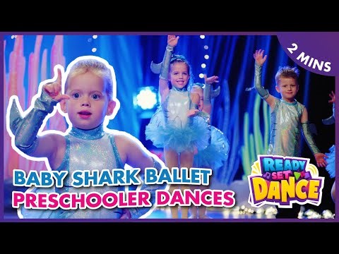 PRESCHOOLER DANCES | The Baby Shark Ballet | Ready Set Dance
