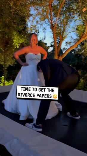 He ruined my dress 😡 #wedding #fail #husband | UNILAD