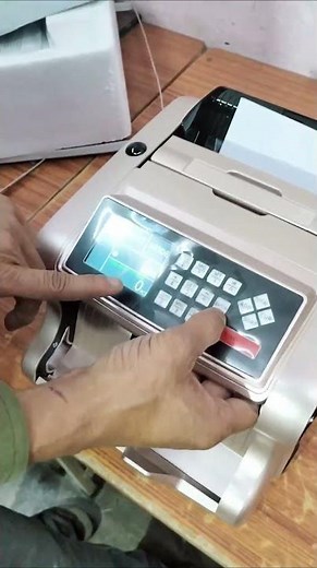 Mix Note Counting Machine Calibration || Calibration Cash Counting Machine #short #calibration