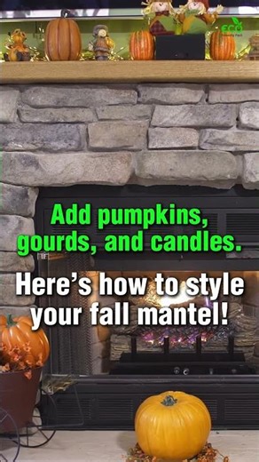 How to Style a Farmhouse Fall Mantel