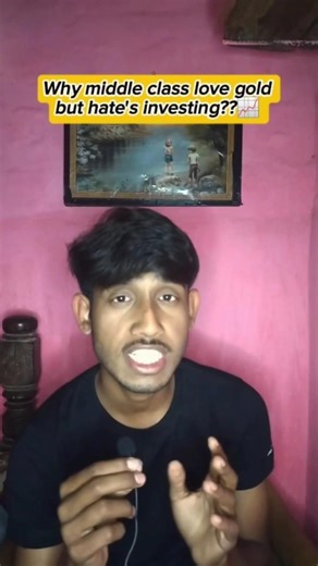 Why middle class love gold's but hate investing 💰🙅‍♂️| #shorts #personalfinance #investing #gold