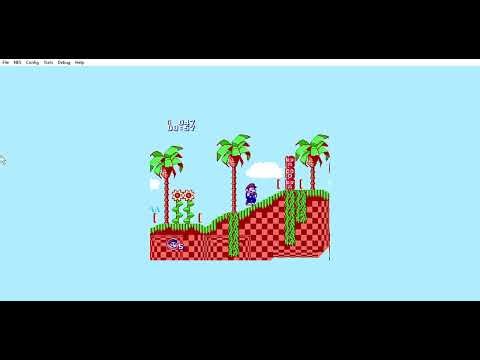 Somari running at the dendy's FPS