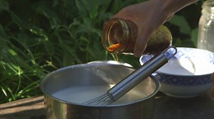 48K views · 615 reactions | Make homemade custard using these common pantry ingredients: -Milk -Eggs -Honey -Flour or Corn Starch -Vanilla | National Geographic TV | Facebook