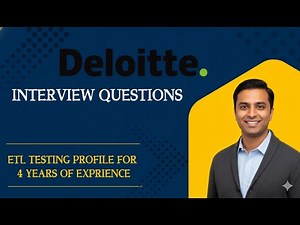 Deloitte ETL Testing Interview Questions 2026
