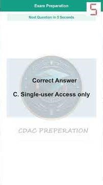 Database 2min Challenge - GATE CDAC CCAT CCEE - 10 Questions