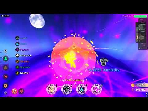 Showcasing all the powers! | Anime fighting simulator endless | Roblox