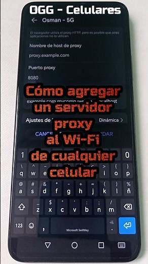 How to Add a Proxy Server to Any Cell Phone's Wi-Fi #shorts #cellphone #proxy #cellphones