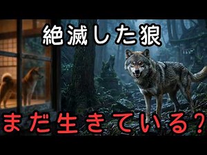 【これは何？】120年前に絶滅したのに、なぜ今も目撃され続けるのか。ニホンオオカミが消えた本当の理由
