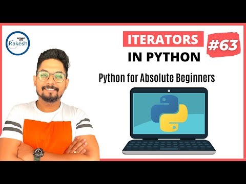 #63 How to use Python Iterators | Python iter and next | Python Tutorials for Beginners