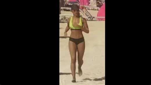 Body breasts (and leg muscles?) physics.