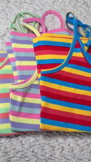 I love a basic tank… but a colorful one just hits different.