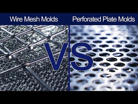 Molded Pulp Fiber Media | Wire Mesh vs Perforated Plate