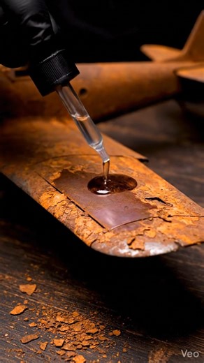 “Centuries of Rust — Gone.”✈️ #rust #spray #satisfying #asmr