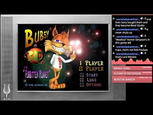 "Bobcats In Space" | Trying Out "Bubsy 3D: Furbitten Planet" (PS1) (Full Playthrough)