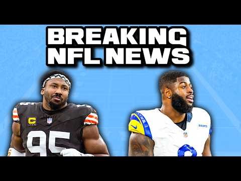 BREAKING NFL NEWS: MYLES GARRETT TRADED FOR JARED VERSE + FIRST ROUND PICK