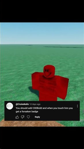 Updating my roblox game #roblox #robloxshorts #robloxdev #forsaken #robloxforsaken #dev #badge #meme