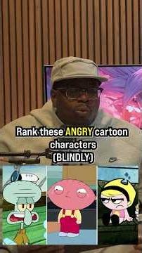 Rank these ANGRY cartoon characters (BLINDLY) #fyp #ranking #guess #cartoon #animation