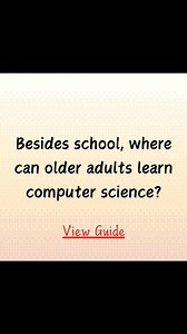 Computer Science Education: Building Essential Digital Skills for Today’s World. People of all ages can benefit from learning computer science. | Discover and Learn