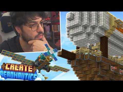 REAGISCO alla CREATE AERONAUTICS MOD di MINECRAFT