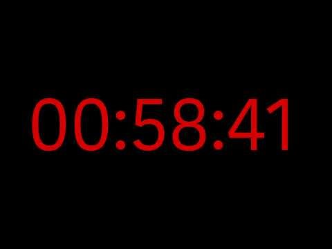 RED Timer COUNTDOWN