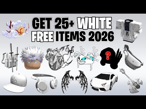 HURRY! Claim 25+ FREE WHITE ITEMS & NEW PROMO CODES (Roblox 2026)