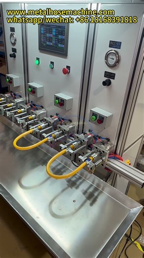 Gas Pipe Air Tightness Testing Machine | Pressure Test Demonstration