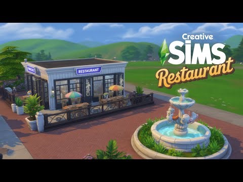 Building A Restaurant Live Using The Sims 4 Dine Out!