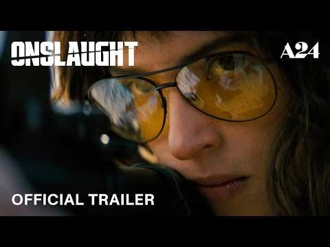 Onslaught | Official Trailer | A24| Adria Arjona, Alex Pereira, Rebecca Hall, Dan Stevens