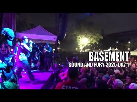Basement Headlines Sound & Fury 2025 Day 1 | UK Alt/Post-Hardcore Legends Live in LA (Full Set)