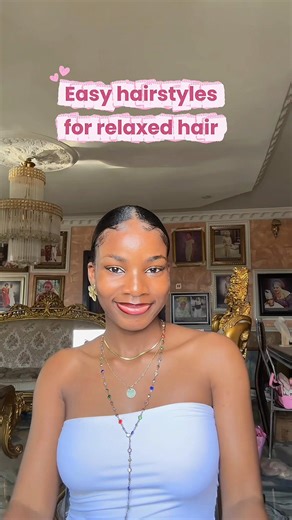 Easy Hairstyles for Relaxed Hair: Step-by-Step Guide