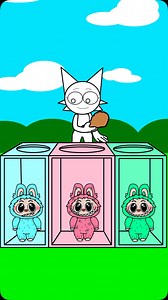 #animation #sprunki #labubu game | AnimeToons