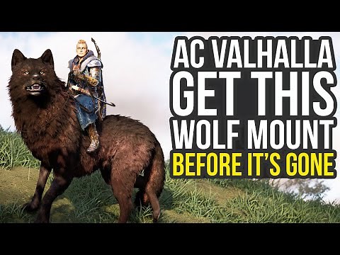 Get This Free Wolf Mount At Reda Before It's Gone In Assassin's Creed Valhalla (AC Valhalla Wolf)