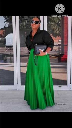 Voici comment porter la jupe plissée #fashionstyle #mode #fashion #look #summer