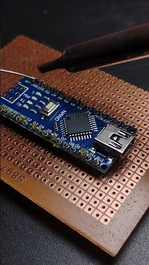 How to solder Arduino nano Pin #shorts