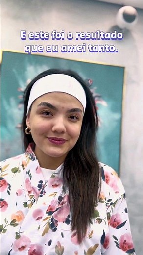 Antes e Depois de Conhecer Natalia Beauty 😊 Stefany Vaz #shorts #trending #flowbrows