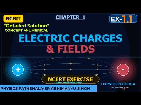 Class 12 Physics Chapter 1 Exercise 1.1 Solutions | Electric Charges and Fields