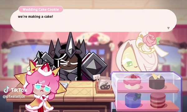 Cookie Run Kingdom: Adorable Wedding Cake Creations