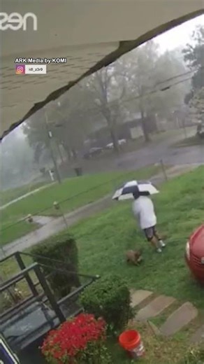 When weather turns wild 🌪️😳